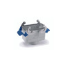 Capot câble à câble 10B, Aluminium moulé sous pression, IP65, Sortie verticale, M25